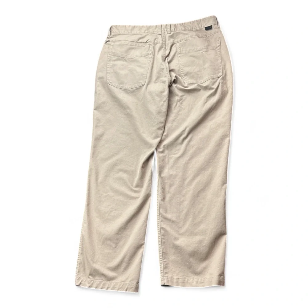 North Face Pants Mens 36x29 Brown Stretch Khaki Outdoor Hiking Cotton Blend